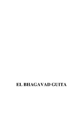 EL BHAGAVAD GUITA