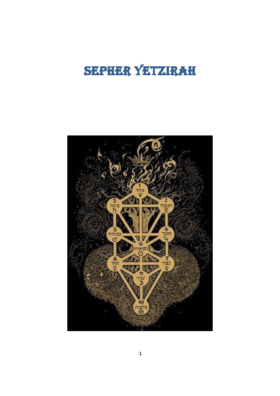 SEPHER YETZIRAH